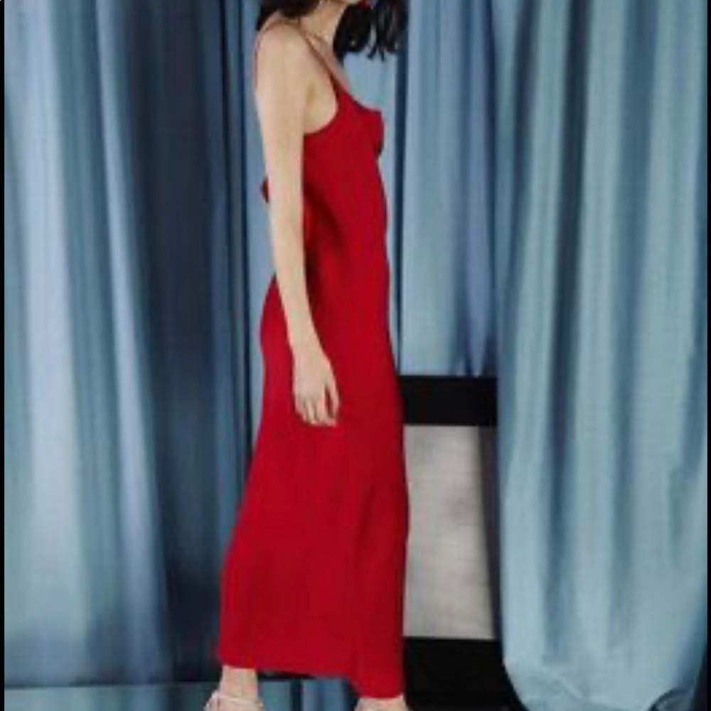 Miss Crabb red dress from New Zealand